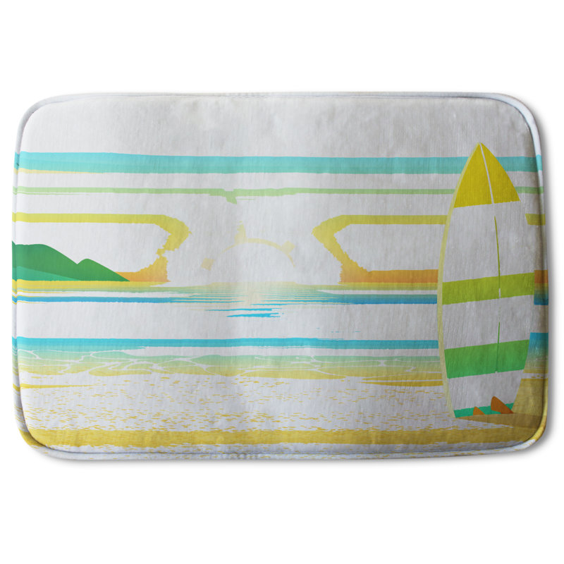 Brenna Memory Foam Non-Slip Bath Rug