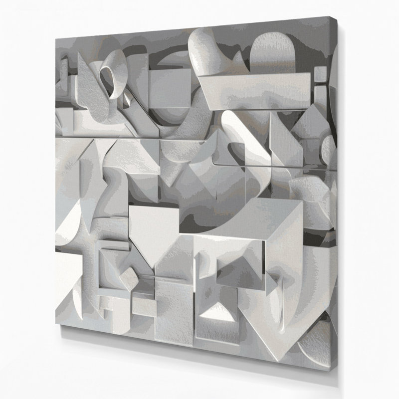 Art mural sur toile Minimalisme 9 vert, H 12 po x l 12 po