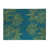 Floral bleu sarcelle