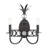 Hearst 2-Light Wall Sconce in Black Tourmaline-732977981