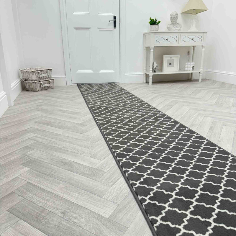 Runner Geometric Area Rug, Runner 60 x 180 cm