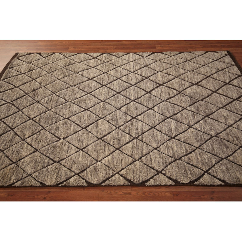 Tapis oriental marocain Trellis 5 x 8