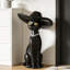Décoration de luxe et frugale en forme de chat noir chanceux
