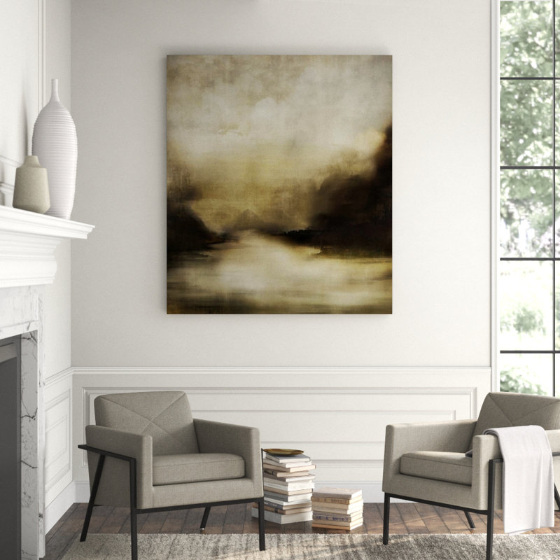 Dreams Canal Painting by Austin Beiv, Knife Gel, 62" H x 54" W