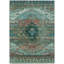 Tapis bleu sarcelle lavable à la machine intérieur / extérieur Xhevrie-749842070