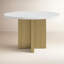 Graze Round Marble Dining Table