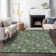Premium Machine Washable Prisco Olive Rug