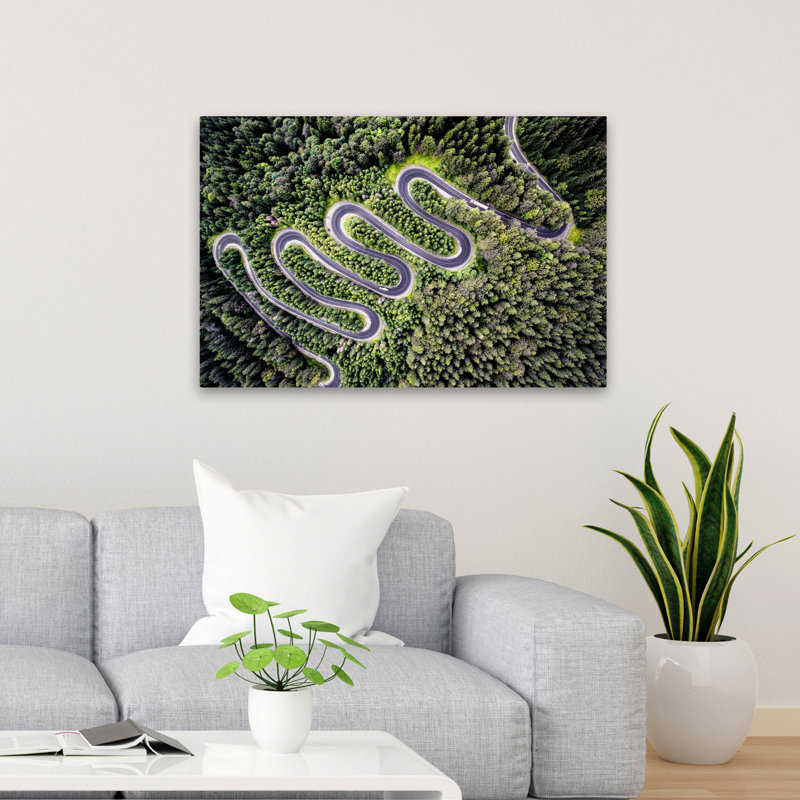 Route - paysages, photographie, transport, art, H 24 po x l 36 po