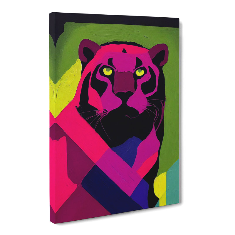 Panther Pop Vol.2 - Wrapped Canvas, 60cm H x 40cm W x 3cm D