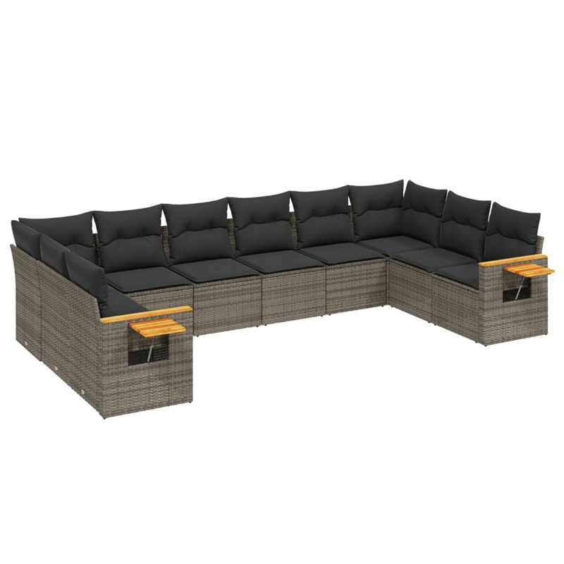 Ensemble de canapé de jardin Vidaxl