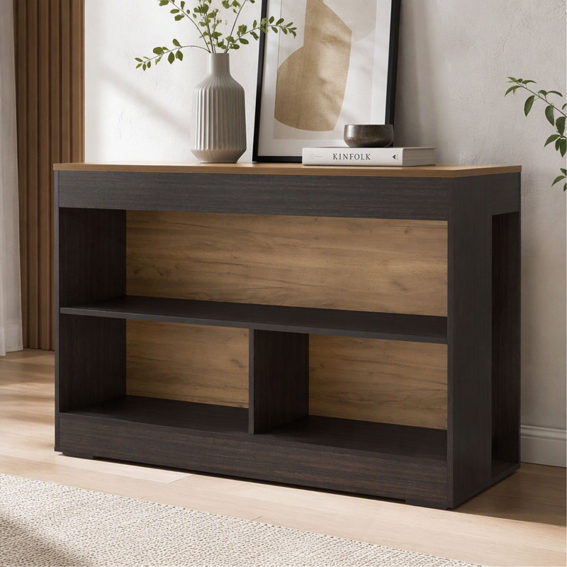 Îlot de cuisine Wenge, Brown, H 34,8 po x l 54,3 po x P 23,6 po
