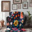 Jeté Summer Bloom Quilt - 1 pièce Sherpa Premiume-1405011060