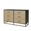 Commode 6 tiroirs l 53,62 po Kelly