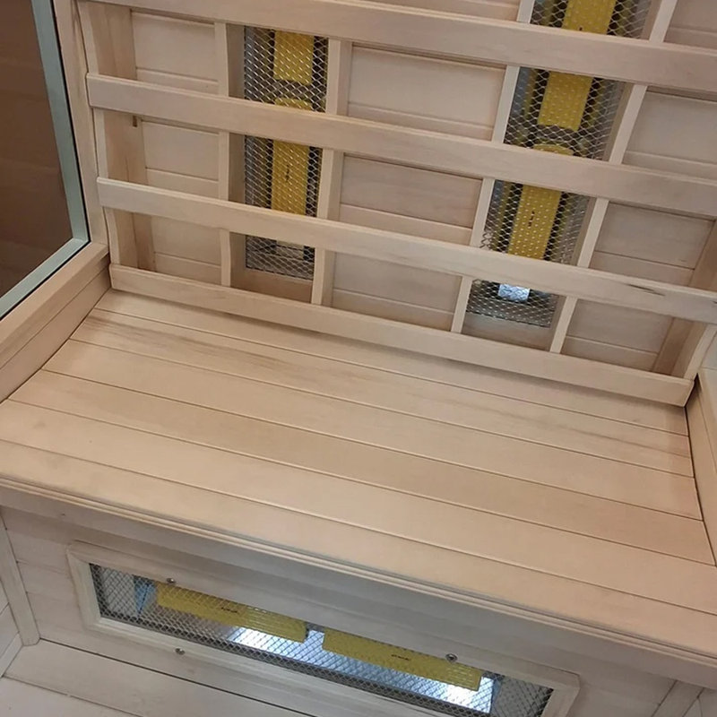Sauna infrarouge lointain TheraSauna pour 2 personnes avec technologie de chaleur stable