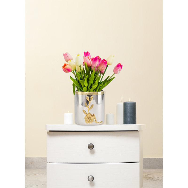 Vase de table de tige orchidée Clairview