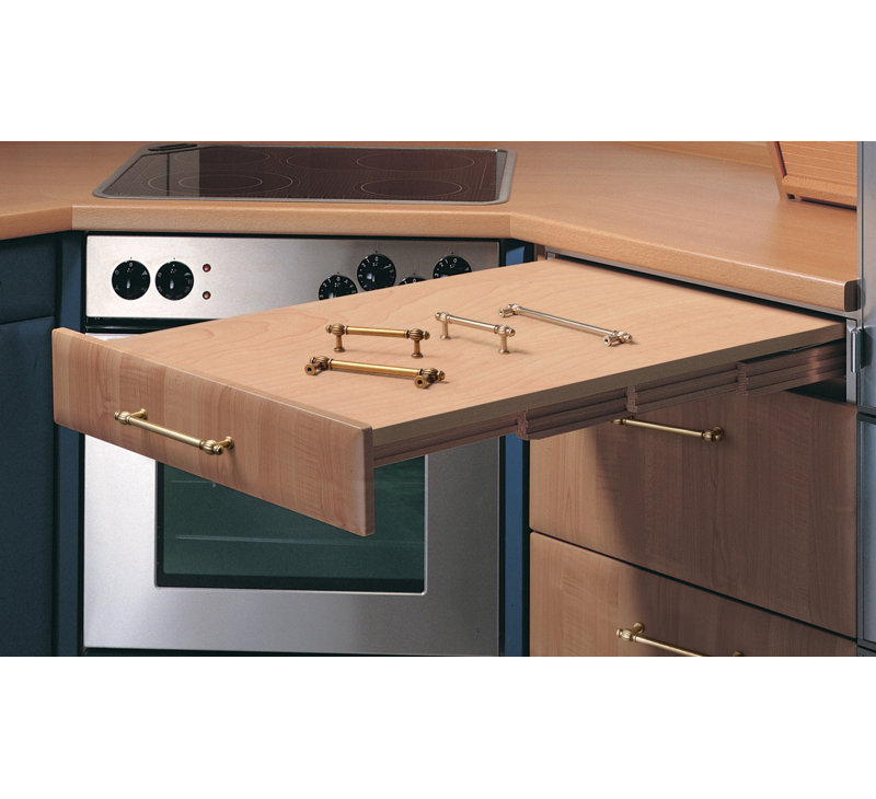 Ensemble de poignées de bar Classic Classic, Bronze champagne, 7.6"