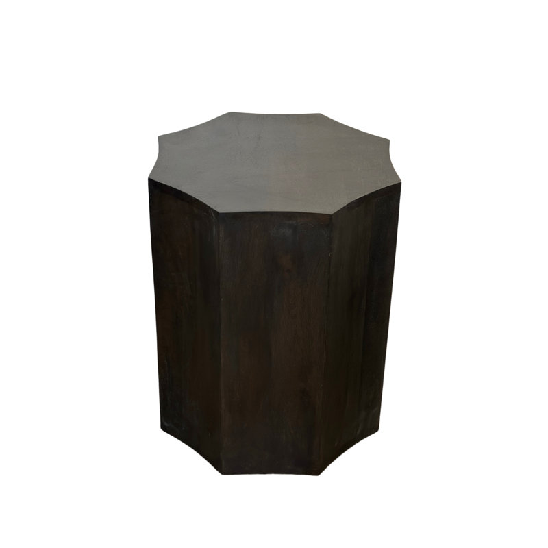 Table d'appoint Phoebe, Pierre brune