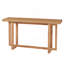 Console moderne, table d'entrée étroite