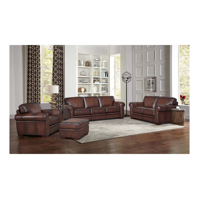 Causeuse en cuir Brookfield