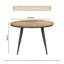 Table de salle à manger Rustic Industrial