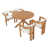 Beige Cushion/Natural Frame est en rupture de stock