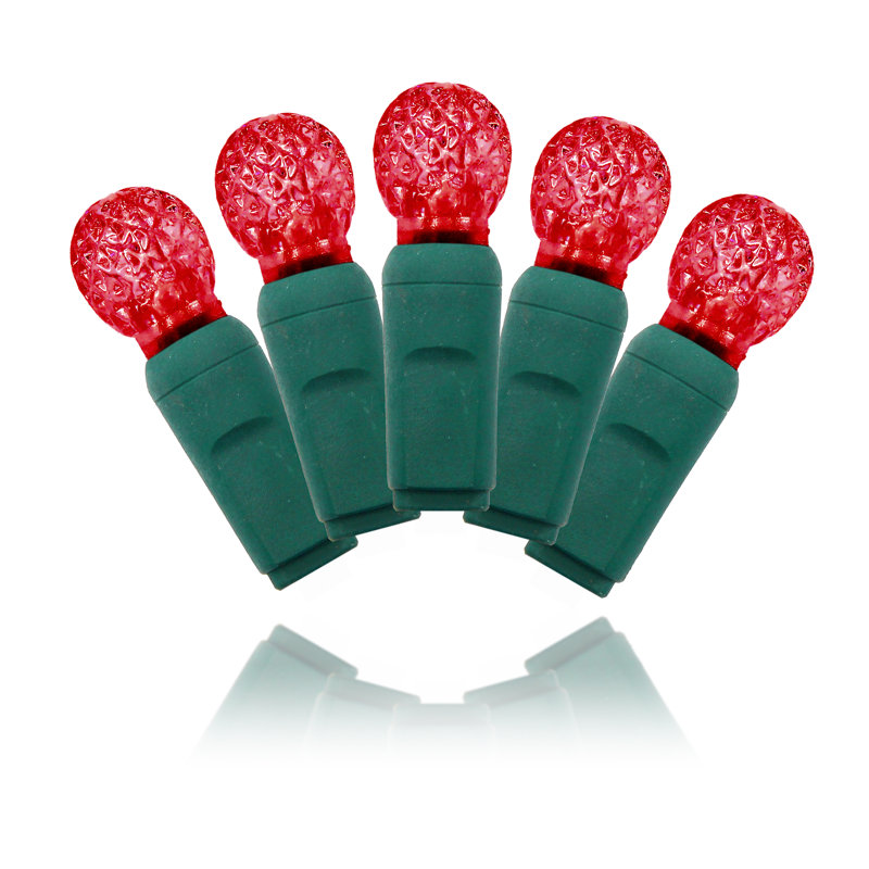Guirlande avec 35 lumières DEL, Rouge