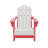 High Density Polyethylene Mini Foldable Adirondack Chair-2046435612