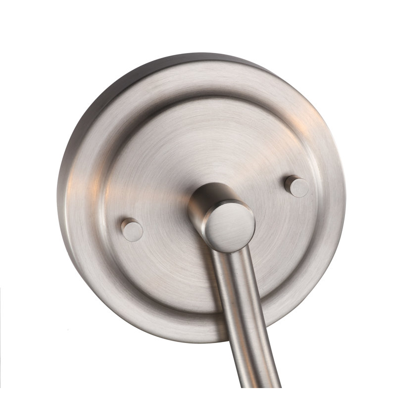 Éclairage pour meuble-lavabo 3 lumières Shifflett, Nickel antique