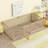 Kids Floor Bed With High Fence And Lockable Door Solid Wood Platforms Standard Bed-114193236-114193235