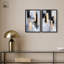 Ensemble de 2 reproductions sur toile Luxe -170662233-170662187-170662193