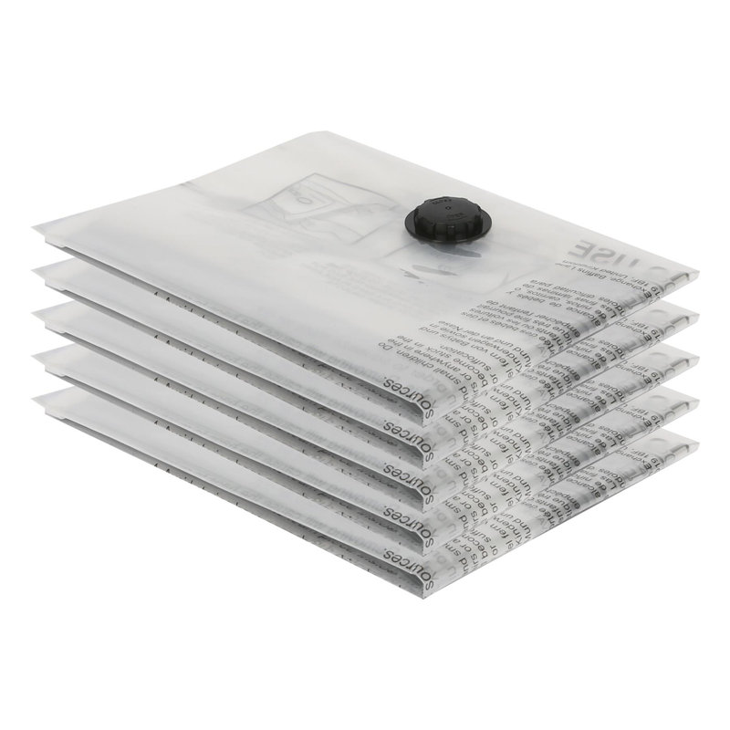 Harbour Housewares Vacuum Storage Bags - Large (60 x 80cm) - Set of 5