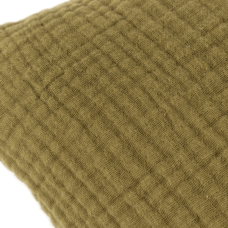Lark Square Cushion, Green