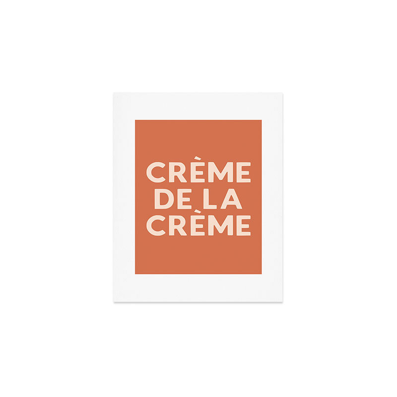 Lyman Creative Co, crème de la crème, reproduction d'art rétro française - sans cadre, H 10 po x l 8 po