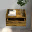 40cm W Manufactured Wood Bedside Table-114195913