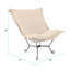 Fauteuil Scroll Puff Titanium - Barbet naturel / naturel-315891969