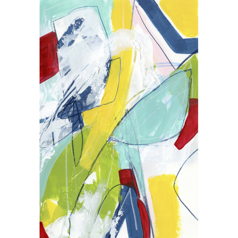 Camera Shy IV by June Erica Vess - Painting on Canvas, 91cm H x 61cm W, Wrapped Canvas