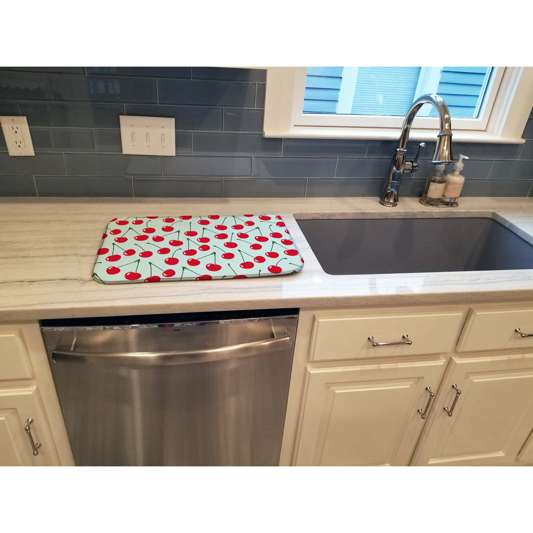 Cherries Drying Mat Caroline's Treasures