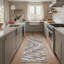 Washable Abstract Indoor Rug