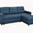 Convertible L-Shaped Sectional Sleeper Sofa Bed-928520532