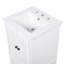 Meuble-lavabo avec lavabo, armoire de salle de bain avec deux portes, butoir de porte magnétique et tiroir-1766703150