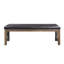 Banc à chaussures rembourré, banc de salle à manger pour la maison