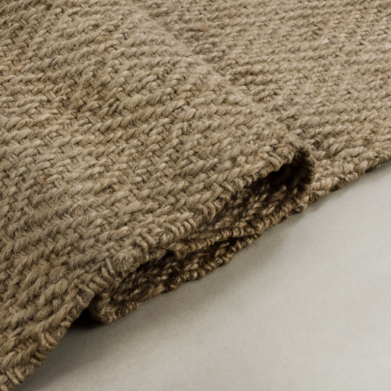 Kayleigh Power Loom Jute Area Rug , Rectangle 8' x 10'