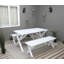 Edgerton 4 - Person Wood Patio Dining Set with Rectangular Table-86134593