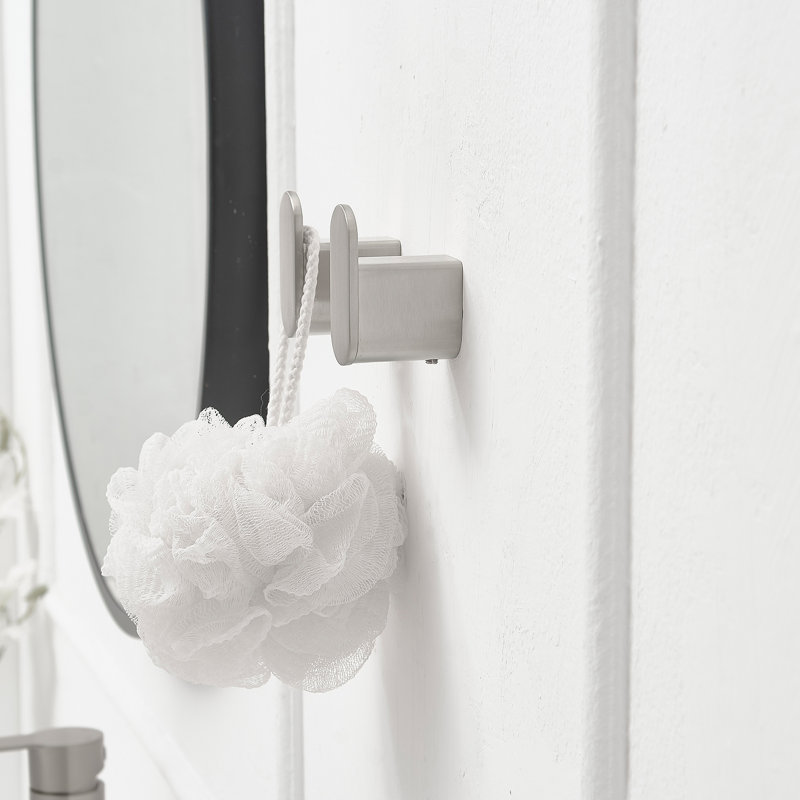 1 Ensemble de quincaillerie de salle de bain 5 pièces, Nickel brossé