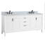 Ensemble de meuble-lavabo double 73 po Emma-29549042-29549043
