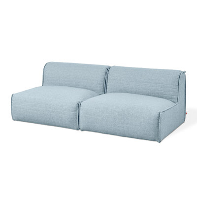 Canapé sans accoudoirs modulaire 2 pièces Nexus