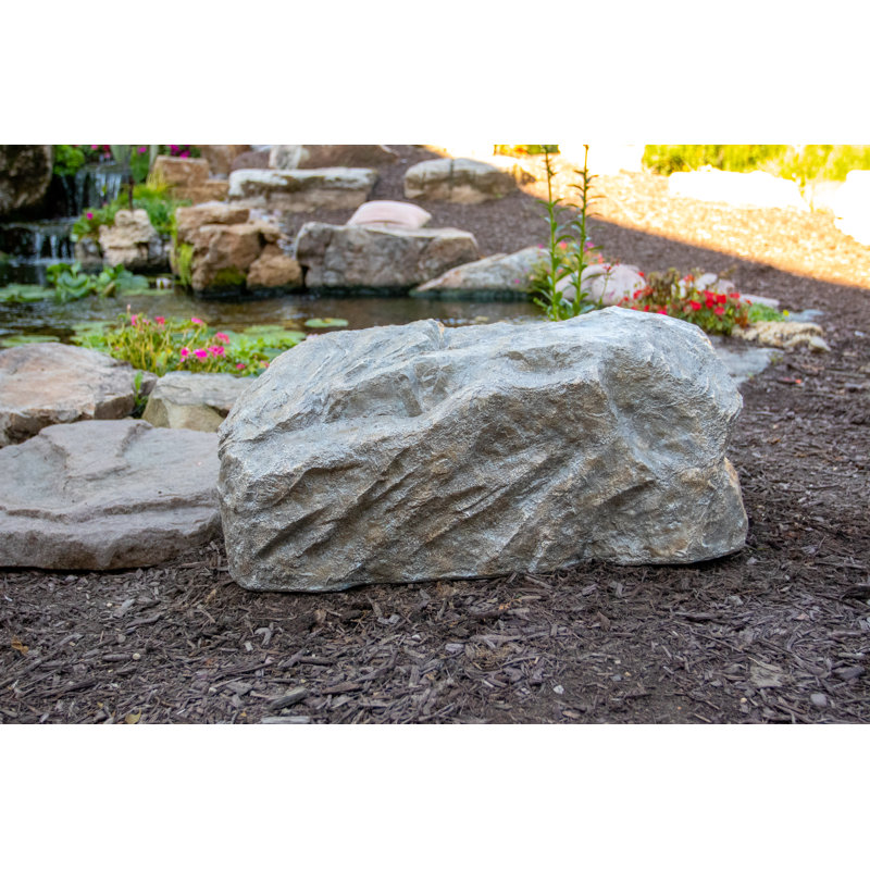 Grande housse en fausse pierre - L 30 po x l 18 po (76 x 46 cm)