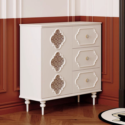French style fashionable storage shoe cabinet