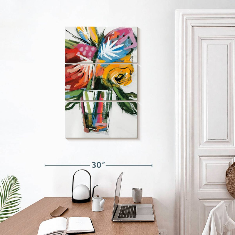 November Blooms V, H 32" x l 20"