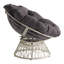 Fauteuil papasan pivotant en polyester touffeté de 40 po Daysi-768038427-769263787